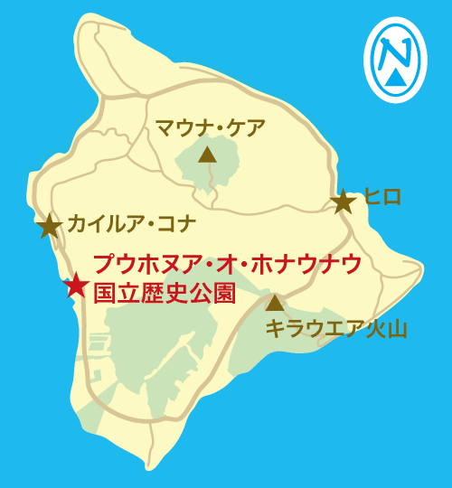 ハワイ島 地図